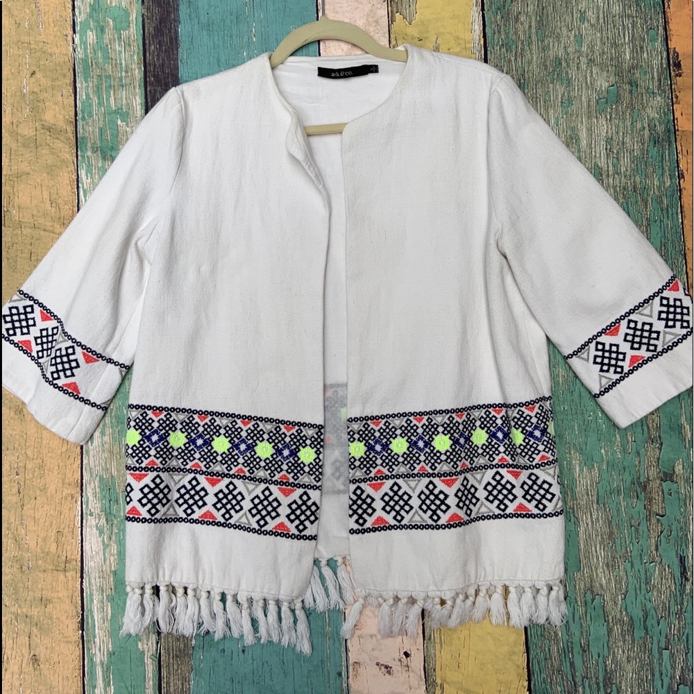 Ark & Co Women’s Jacket 3/4 Sleeves Size L